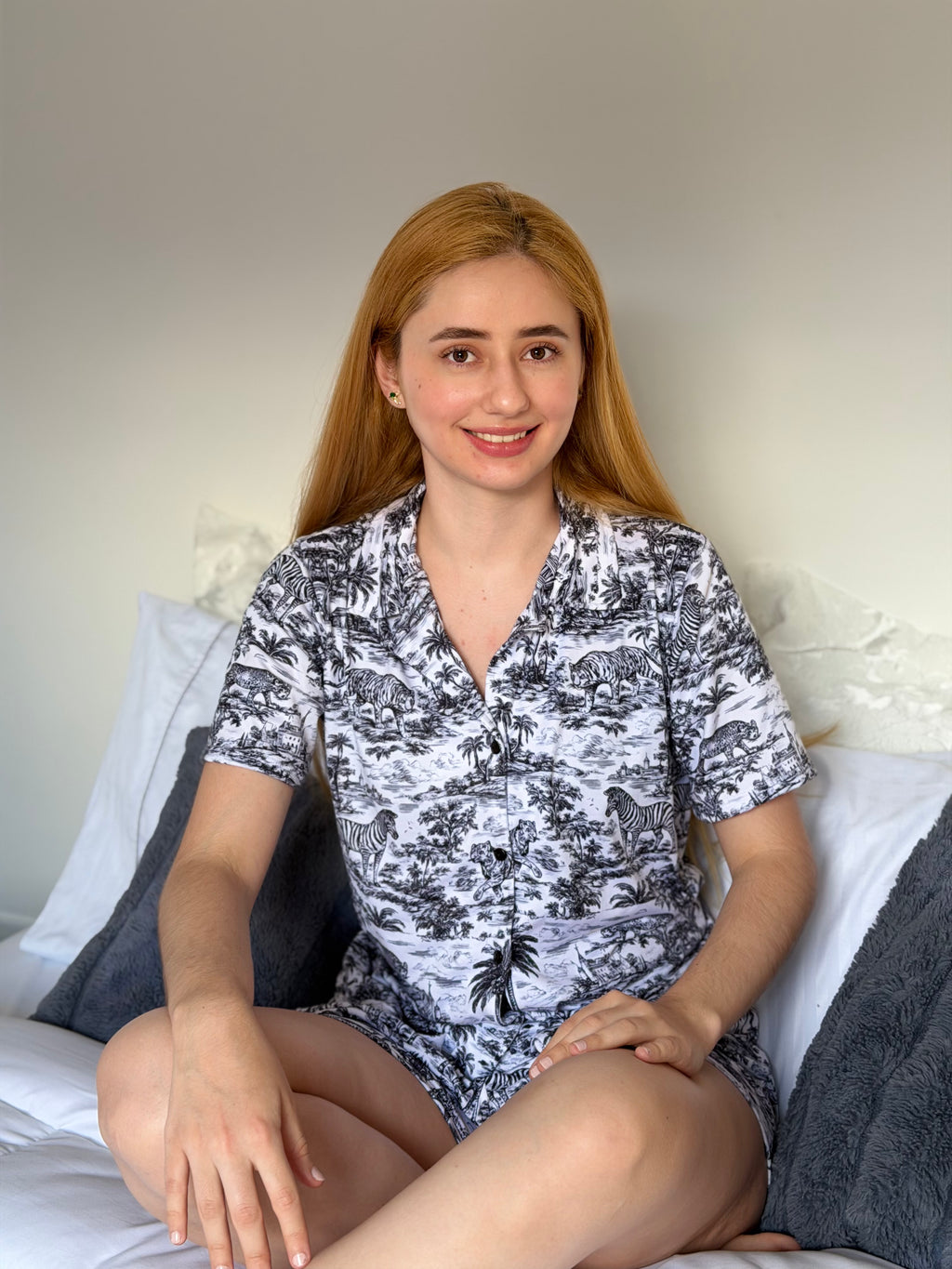 Pijama Short en algodón